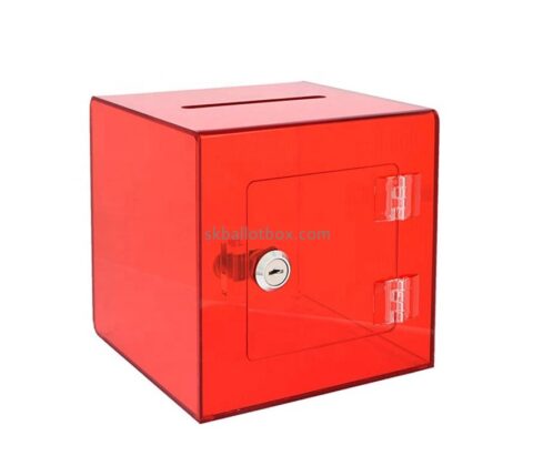 Acrylic manufacturer custom plexiglass ballot box voting box BB-2837