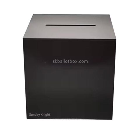 Custom wholesale plexiglass card collection box SB-217