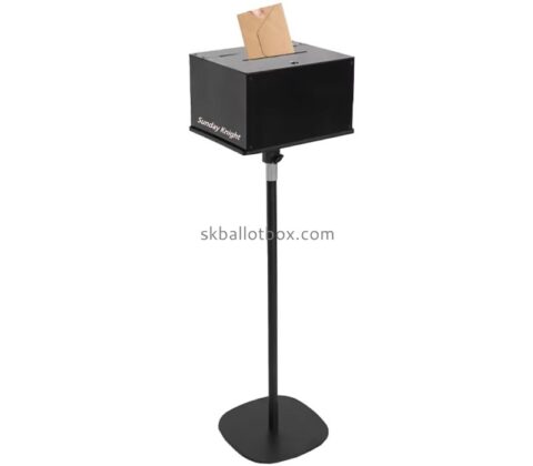 Custom wholesale acrylic floor standing vote box BB-3000