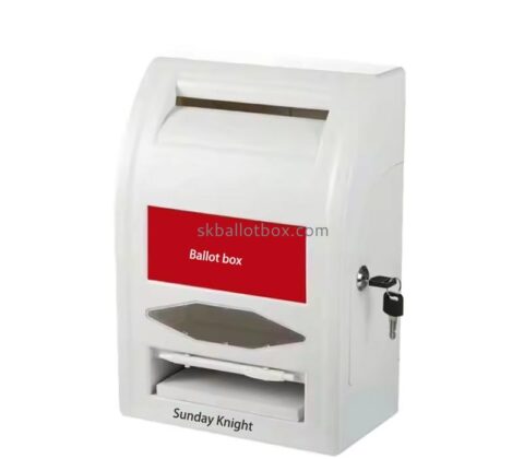 Custom wholesale acrylic lockable voting box BB-2997