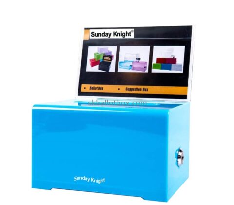 Custom wholesale acrylic comment box with sign holder SB-188