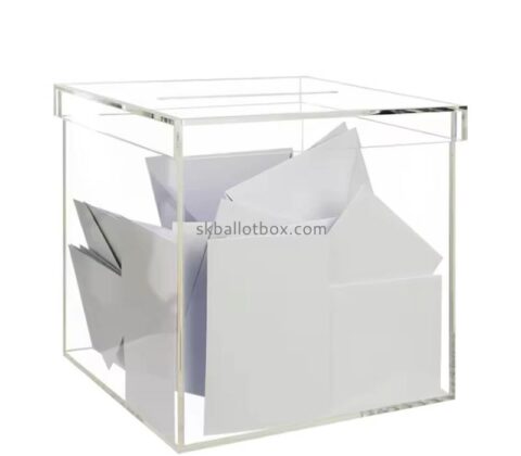 Custom wholesale acrylic vote box BB-2980