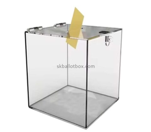 Custom acrylic comment collection box SB-162