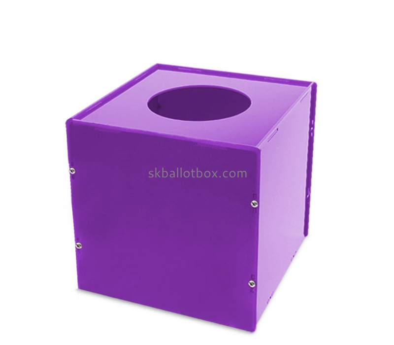 Perspex box manufacturer custom acrylic lottery box bonus draw box SB-069