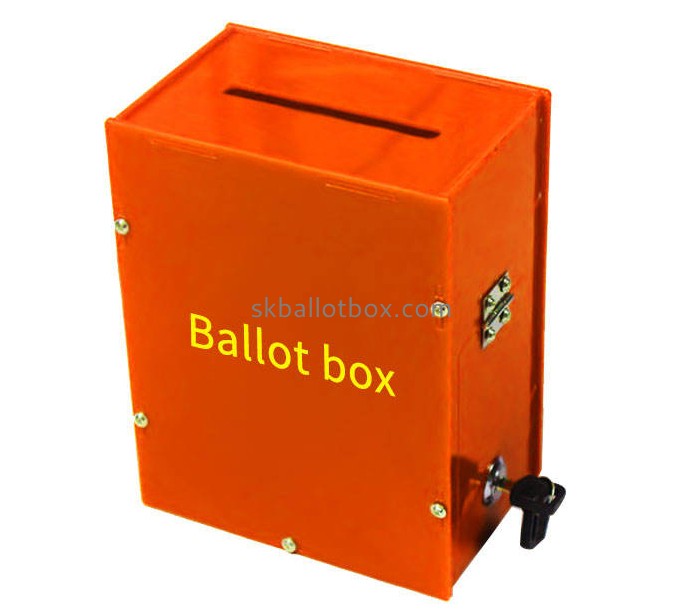 Plexiglass manufacturer custom acrylic ballot box perspex suggestion box BB-2802