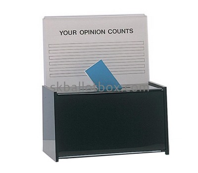 Custom acrylic plastic suggestion box acrylic suggestion box acrylic box SB-005