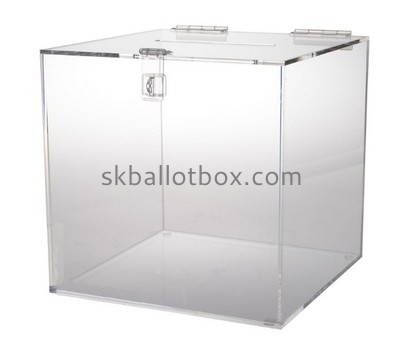 Custom large acrylic suggestion box BB-2755