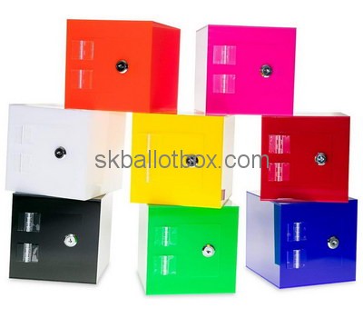 Custom color acrylic suggestion box BB-2721