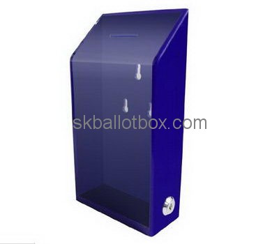 Customize wall mounted acrylic ballot box BB-2701