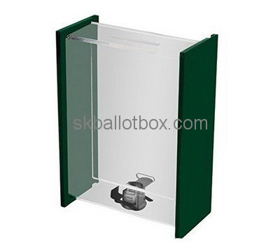 Customize acrylic voting box with lock BB-2693