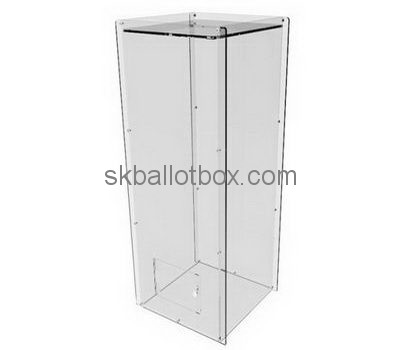 Large clear acrylic ballot box BB-2663