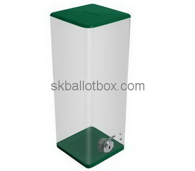 Large lockable acrylic ballot box BB-2662