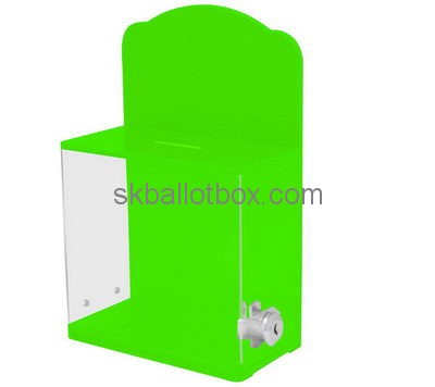 Customize lucite money collection box BB-2552