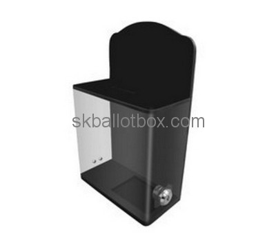 Customize plexiglass fundraising collection boxes BB-2468