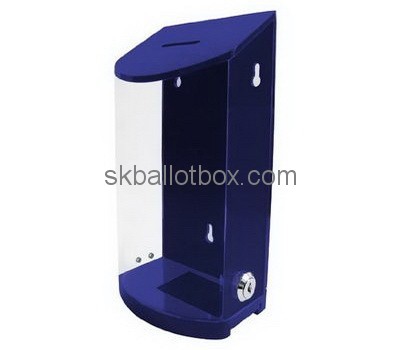 Customize acrylic cash collection box BB-2318