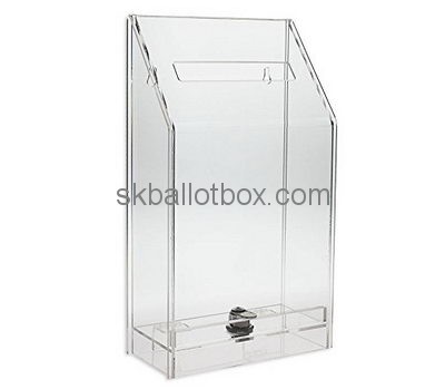 Customize plexiglass wall mounted suggestion box BB-2118