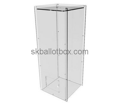 Customize clear large ballot box BB-2107