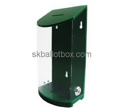 Customize plexiglass wall mounted ballot box BB-2043