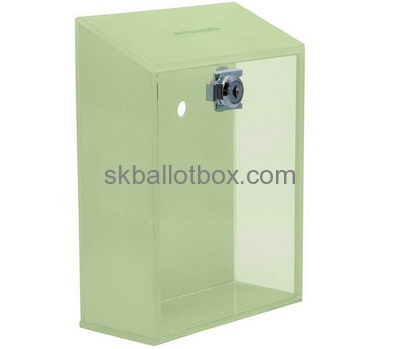 Bespoke acrylic collection boxes for sale BB-1634