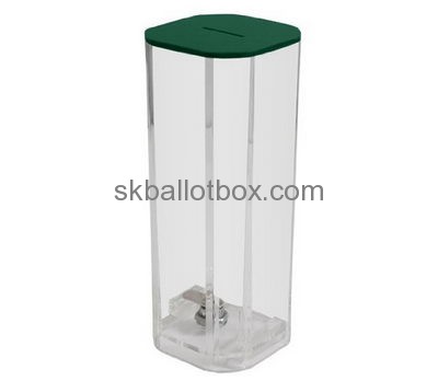 Bespoke large acrylic clear suggestion box BB-1522