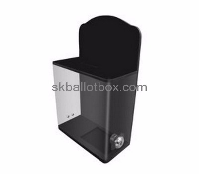 Charity collection boxes suppliers custom money donation lock box BB-1219