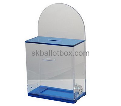 Acrylic items manufacturers wholesale christmas charity boxes BB-1209