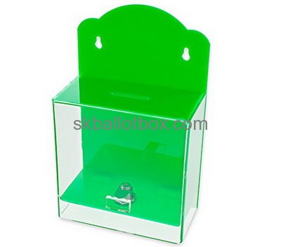 Acrylic supplier custom made acrylic plastic collection boxes BB-1090