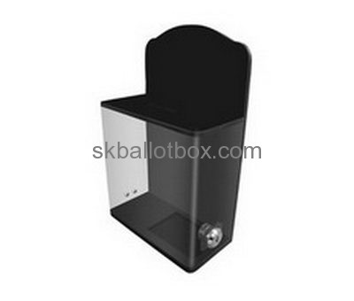 Box factory customize black plastic ballot box BB-457