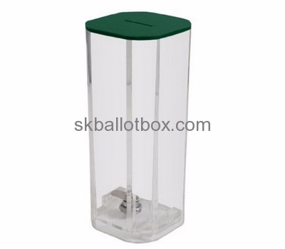 Box factory customize clear large acrylic ballot box BB-439