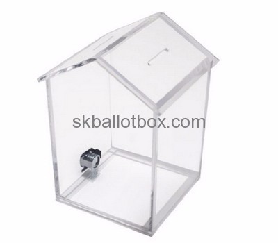 Ballot box suppliers custom acrylic ballot display boxes BB-412