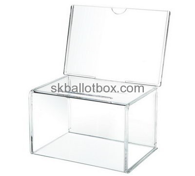 Ballot box suppliers custom acrylic voting ballot box BB-408