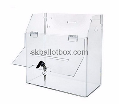 Ballot box suppliers custom acrylic polycarbonate perspex ballot box BB-357