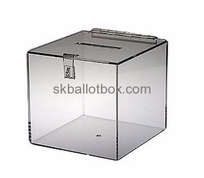 Custom acrylic perspex voting ballot box BB-339