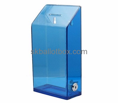 Custom acrylic antique floor standing ballot box BB-286