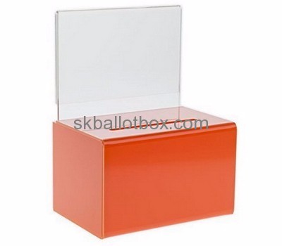 Custom acrylic perspex ballot boxes BB-278