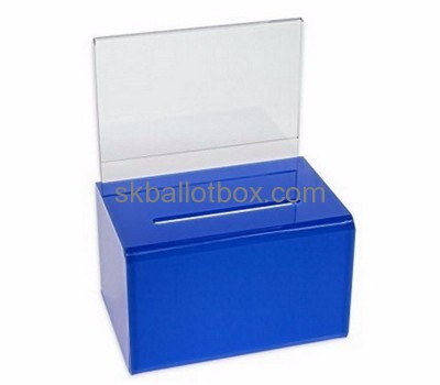 Custom acrylic ballot box voting ballot box locking ballot box BB-221