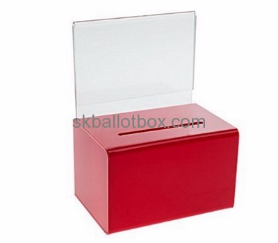 Custom perspex ballot box election box ballot box acrylic BB-214