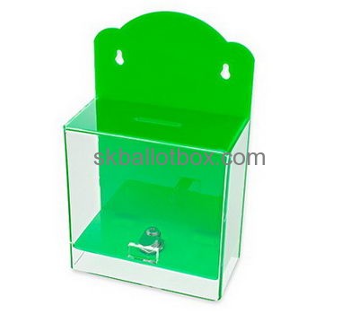 China ballot box suppliers custom design acrylic polycarbonate box plexiglass ballot box BB-149