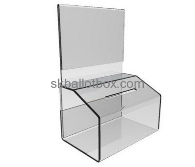 China ballot box factory acrylic election ballot box polycarbonate box BB-116