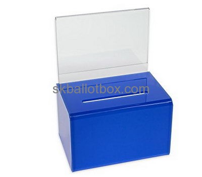 China ballot box suppliers customized polycarbonate box acrylic voting ballot box BB-115