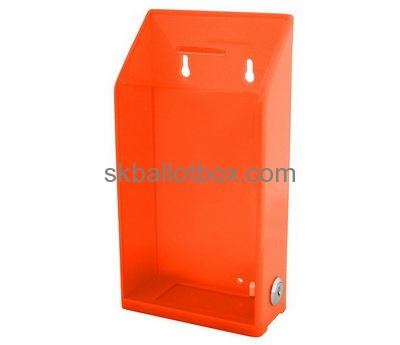 China ballot box suppliers customized polycarbonate box clear plastic ballot box BB-108