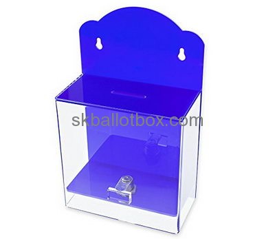 China ballot box suppliers custom polycarbonate box acrylic plexiglass ballot box BB-105