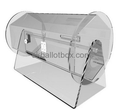 Customized acrylic ballotbox cheap ballot boxes clear ballot box with lock BB-018