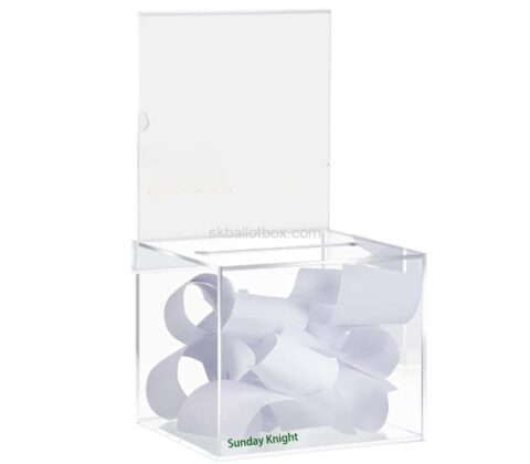 Wholesale custom acrylic suggestion box