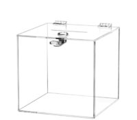 Wholesale custom acrylic lockable ballot box