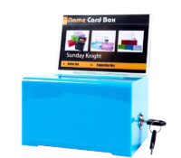 Wholesale custom acrylic election box with sign holder