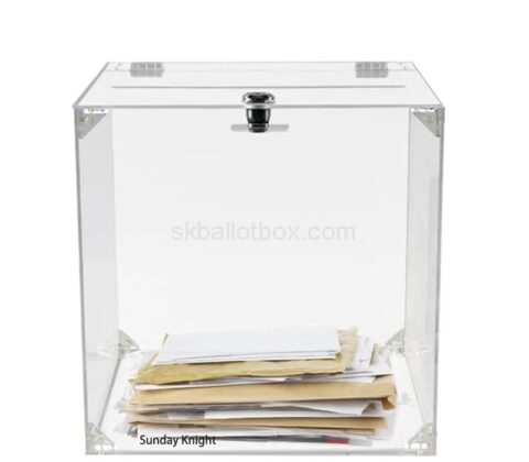 Wholesale custom acrylic mails collection box