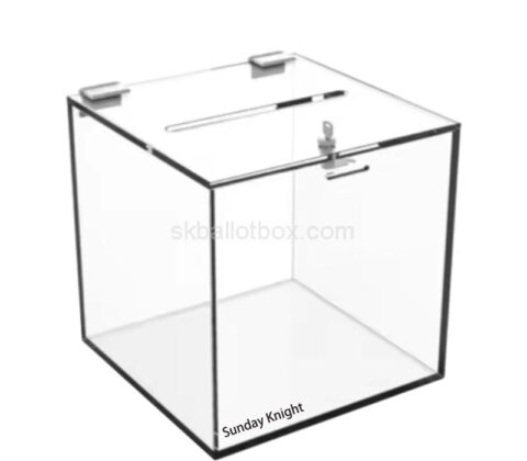 Wholesale custom acrylic voting collection box