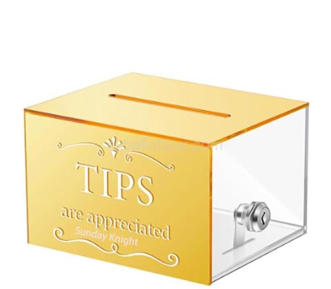 Wholesale custom acrylic tips collection box