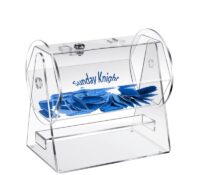 Wholesale custom acrylic raffle drum box